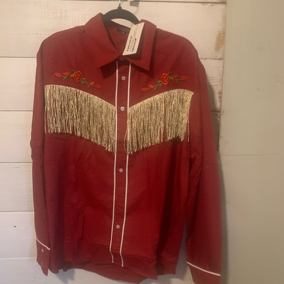 NWT True trendy men’s western shirt. #A31 - Picture 6 of 7